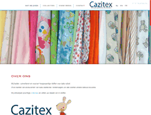 Tablet Screenshot of cazitex.be